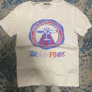 White Graphic Kids T-Shirt